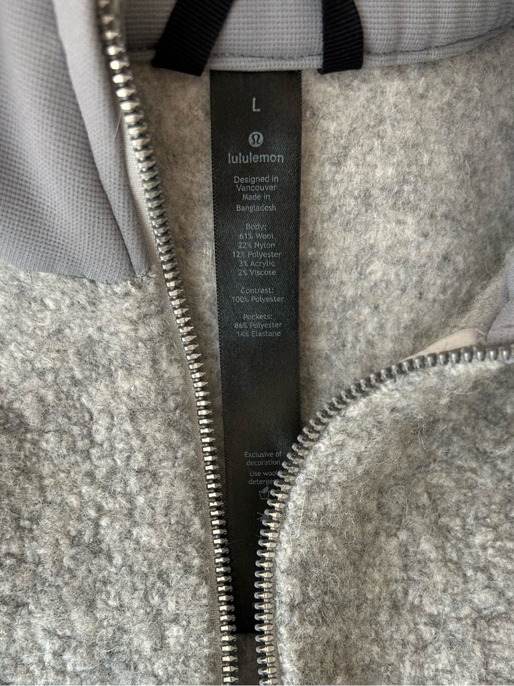 Lululemon Men’s Tundra Trek 3 Quarter Zip - Picture 5 of 11